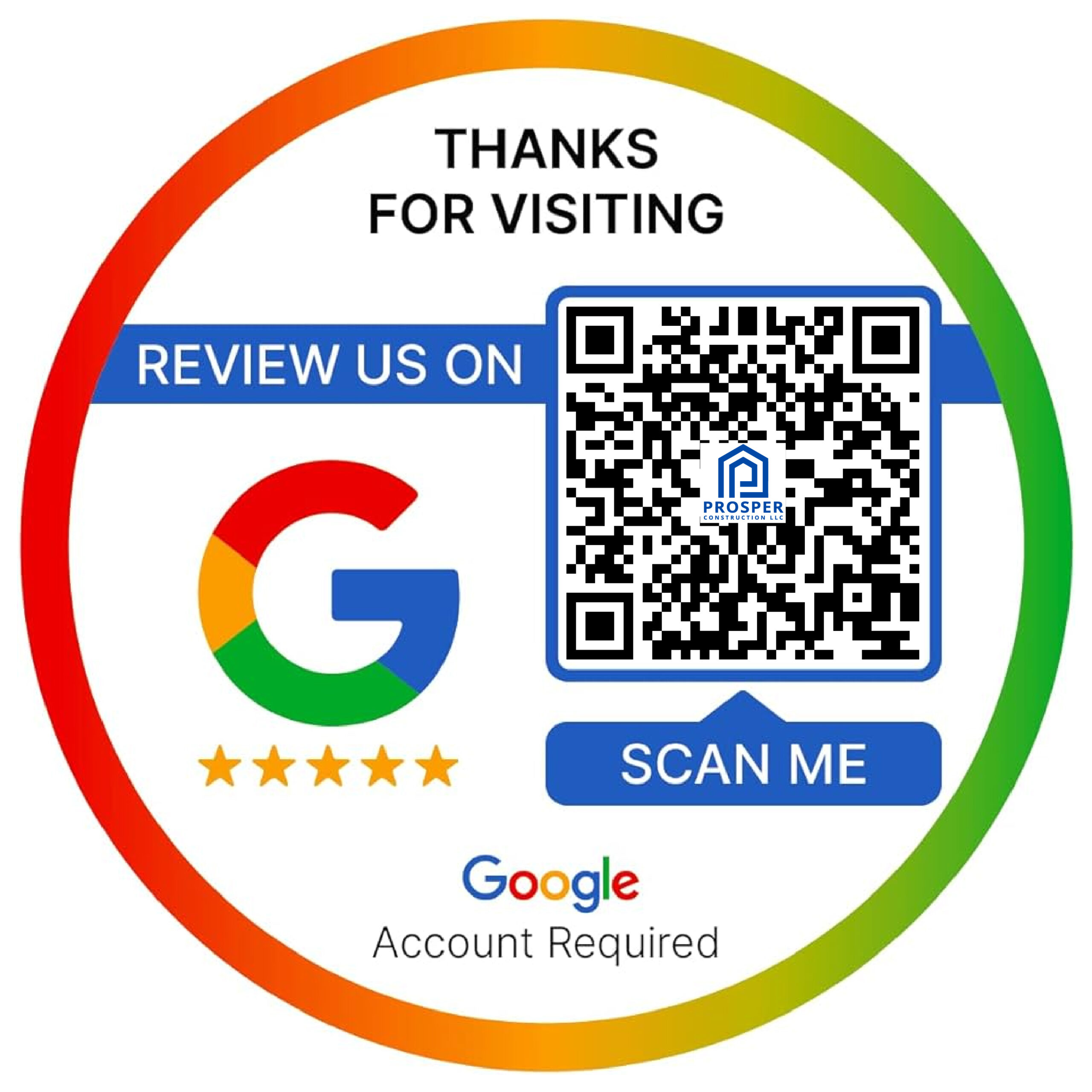Leave Prosper Construction LLC a Google Review